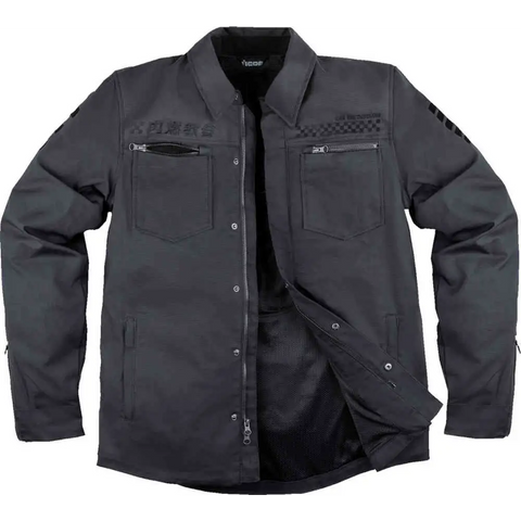 Chamarra Icon Upstate Canvas National Black