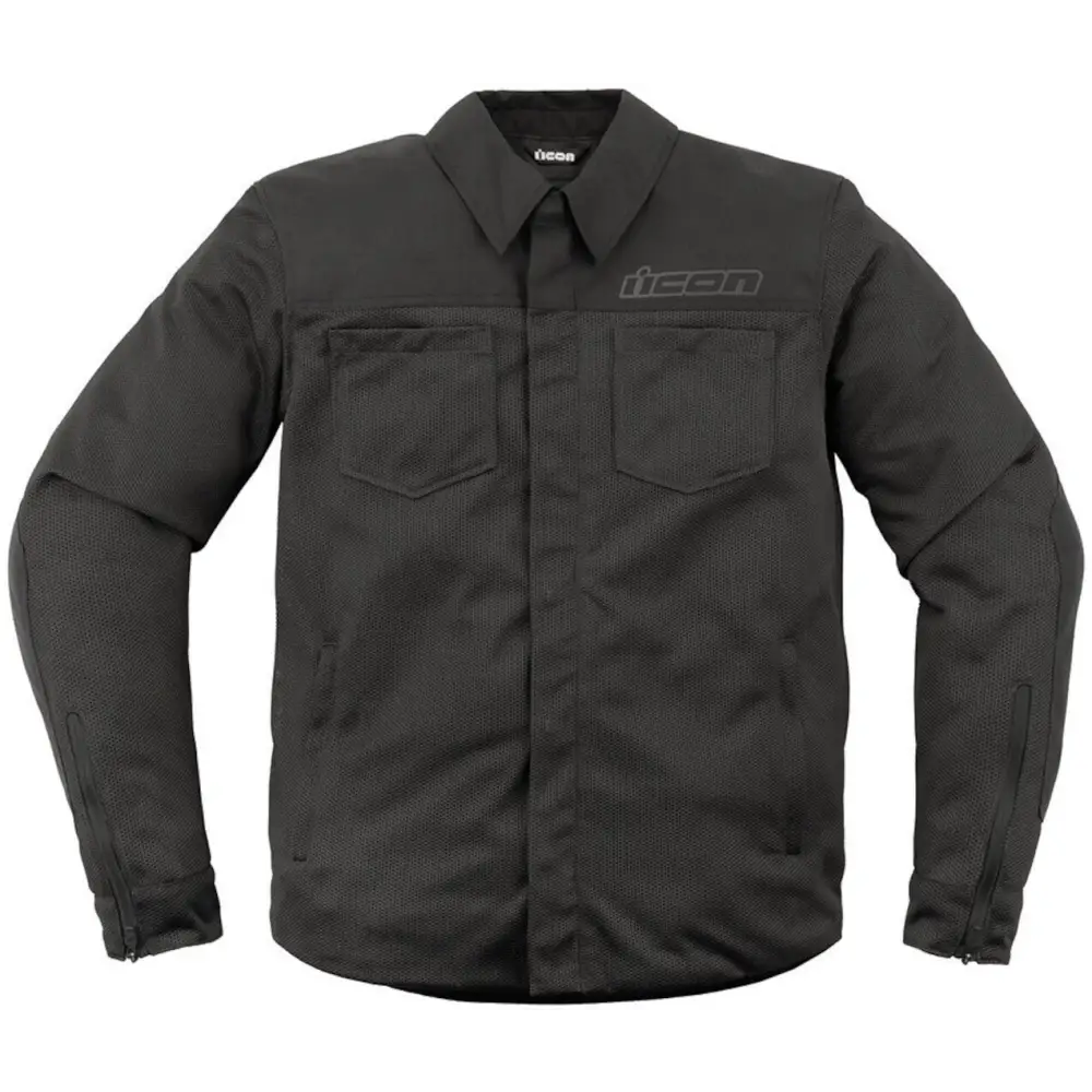 Chamarra Icon Upstate Mesh CE Black