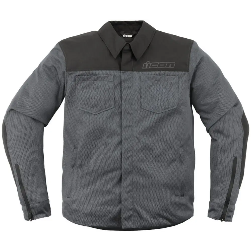 Chamarra Icon Upstate Mesh CE Grey