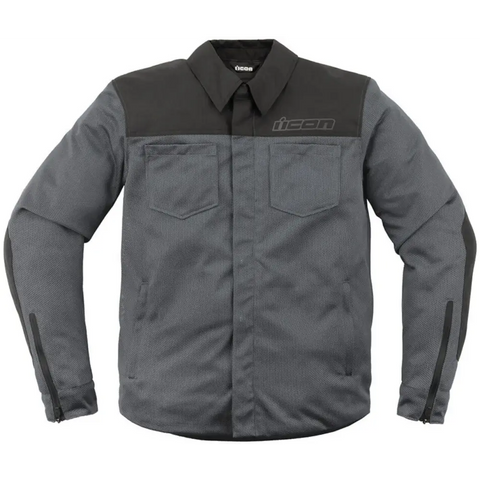 Chamarra Icon Upstate Mesh CE Grey