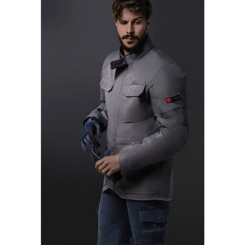 Chamarra Impermeable Alpinestars Maverick Tar Gray