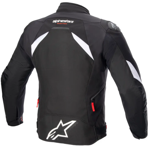 Chamarra Impermeable Alpinestars T-GP R v3 Drystar Black/White