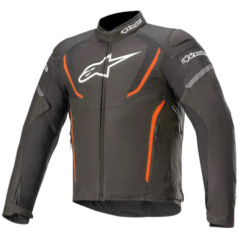 Chamarra Impermeable Alpinestars T-Jaws v3 Black/Red Fluo