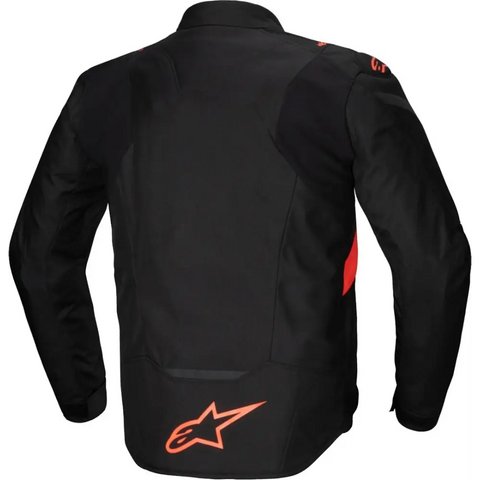 Chamarra Impermeable Alpinestars T-Jaws V4 Black/Red Fluo