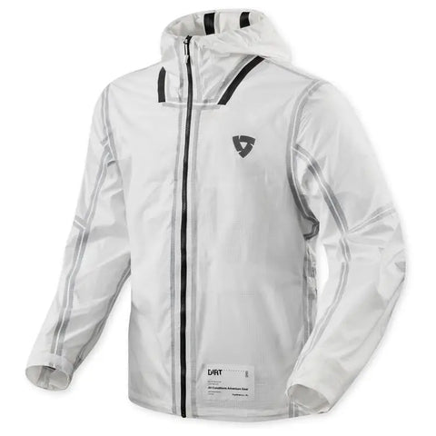 Chamarra Impermeable REV'IT! Barrier 2 H2O White