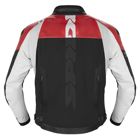 Chamarra Perforada Spidi DP-Progressive Hybrid Black/Red/White/Grey