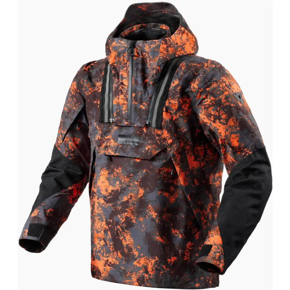 Chamarra REV’IT! Blackwater 2 H2O Black/Orange
