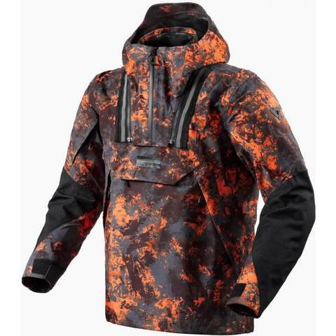 Chamarra REV’IT! Blackwater 2 H2O Black/Orange