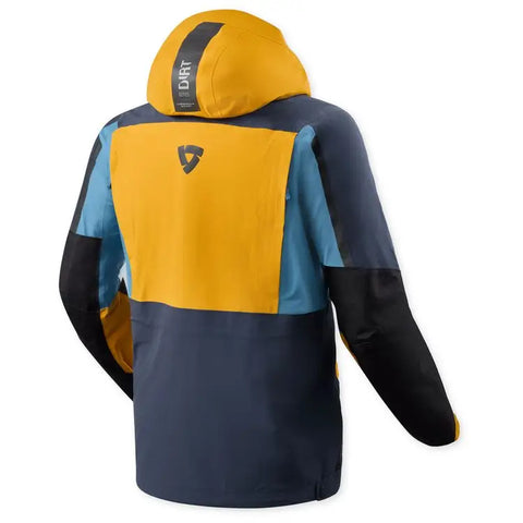 Chamarra REV’IT! Blackwater 3 H2O Ocher Yellow/Blue