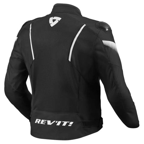 Chamarra REV’IT! Control Air H2O Black/White