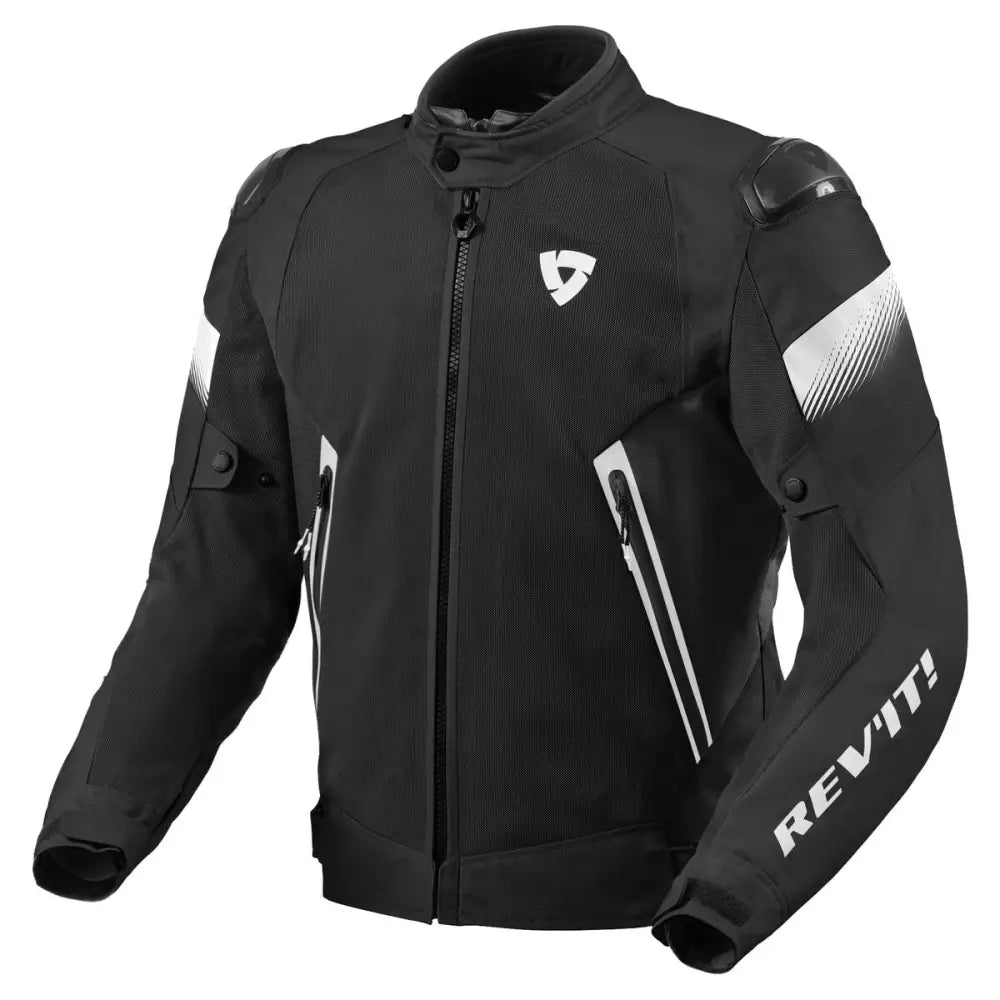 Chamarra REV’IT! Control Air H2O Black/White