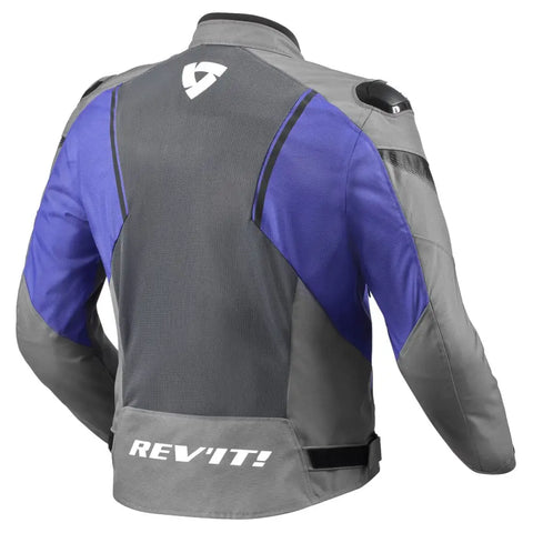 Chamarra REV’IT! Control Air H2O Grey/Blue