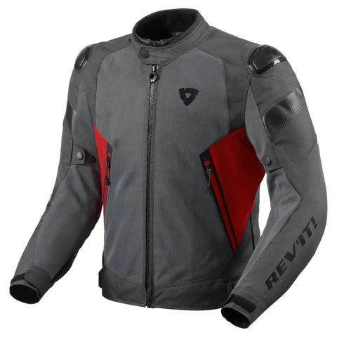 Chamarra REV’IT! Control Air H2O Grey/Red