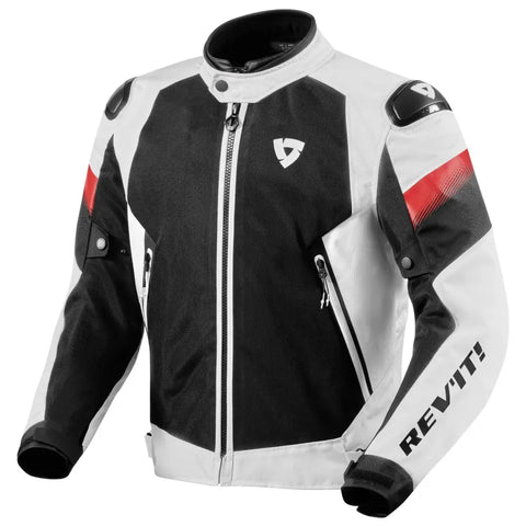 Chamarra REV’IT! Control Air H2O White/Black
