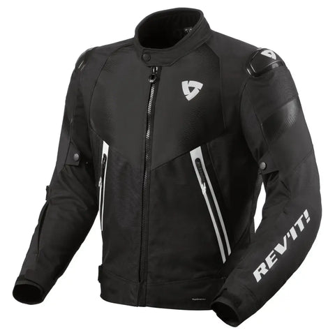 Chamarra REV’IT! Control H2O Black/White