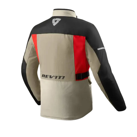 Chamarra REV'IT! Convergent H2O Sand/Red