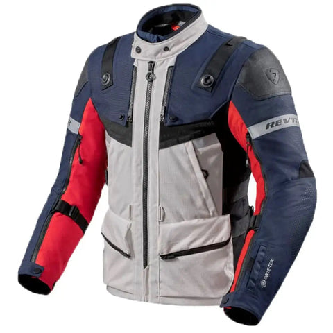 Chamarra REV'IT! Defender 3 Gore-Tex Red/Blue