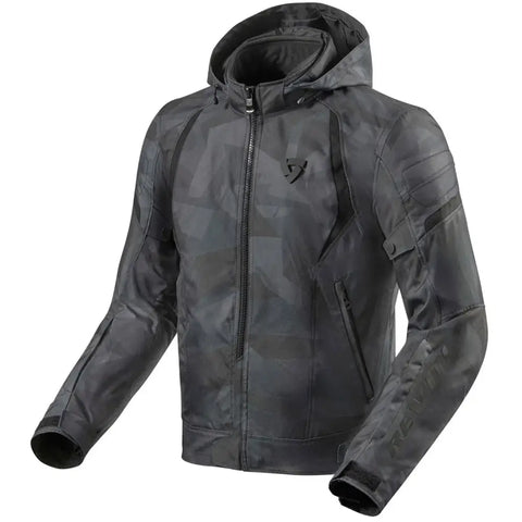Chamarra REV'IT! Flare 2 Camo Black/Gray