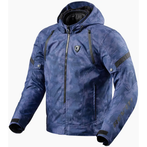 Chamarra REV'IT! Flare 3 H2O Camo/Blue
