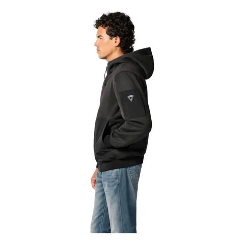 Chamarra REV'IT! Hoodie Oakwood Black