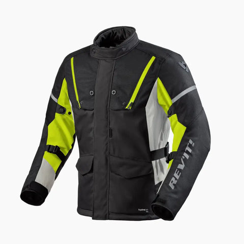 Chamarra REV'IT! Horizon 3 H2O Black/Neon Yellow