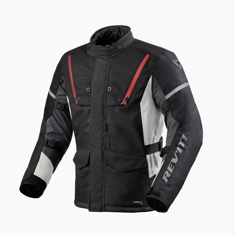 Chamarra REV'IT! Horizon 3 H2O Black/Red