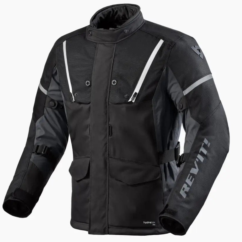Chamarra REV'IT! Horizon 3 H2O Black/White