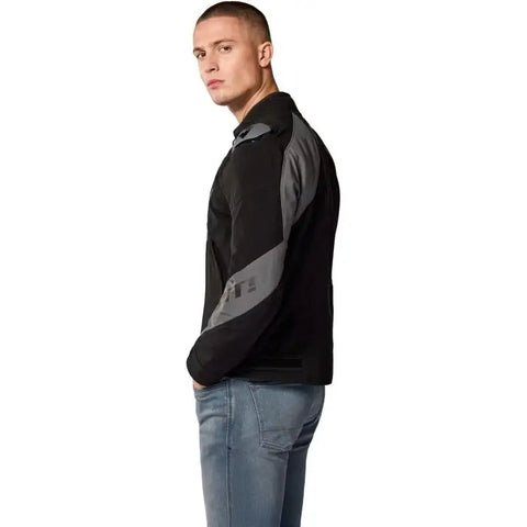 Chamarra REV'IT! Hyperspeed 3 H2O Black/Grey
