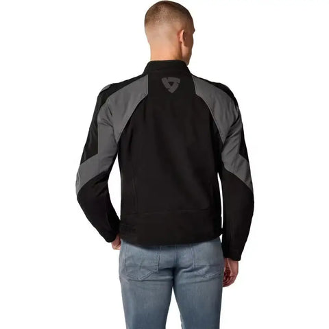 Chamarra REV'IT! Hyperspeed 3 H2O Black/Grey