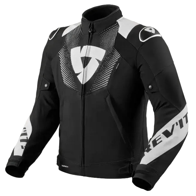 Chamarra REV'IT! Hyperspeed 3 H2O Black/White