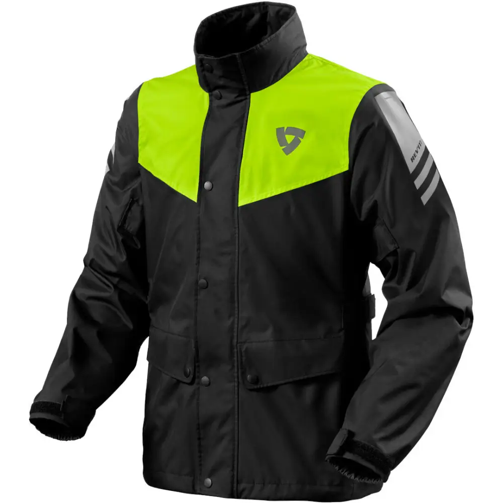 Chaqueta Impermeable REV'IT! Nitric 4 H2O Black/Hi-Viz Yellow