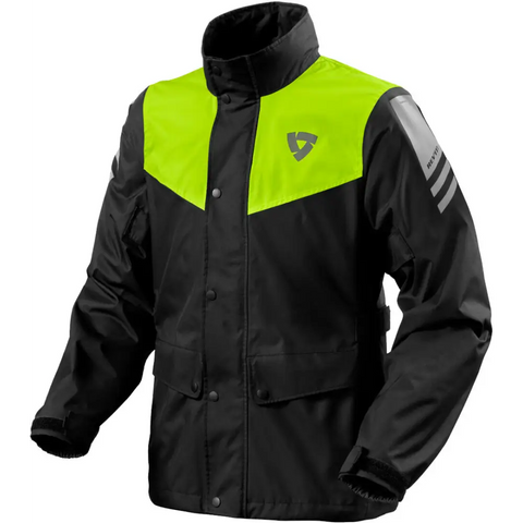 Chaqueta Impermeable REV'IT! Nitric 4 H2O Black/Hi-Viz Yellow