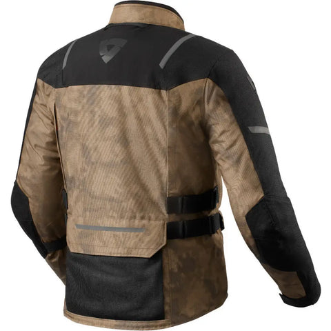 Chamarra REV'IT! Offtrack 2 H2O Black/Brown