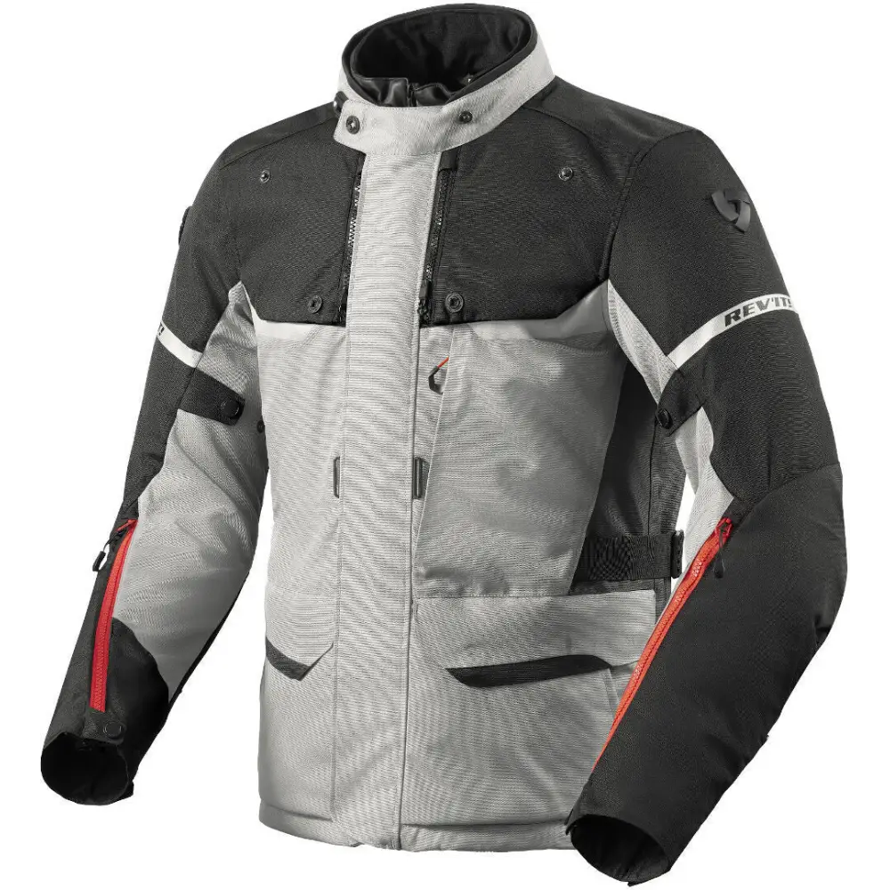 Chamarra REV'IT! Outback 4 H2O Silver/Black
