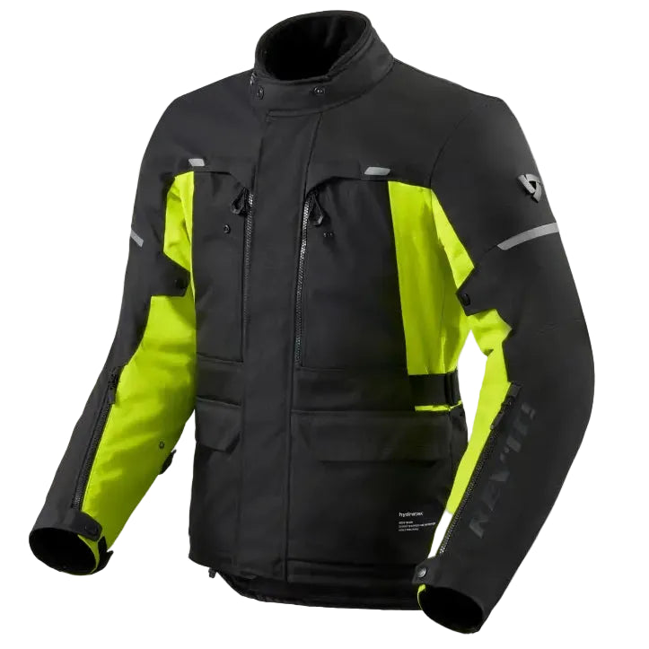 Chamarra REV'IT! Outback 5 H2O Black/Neon Yellow