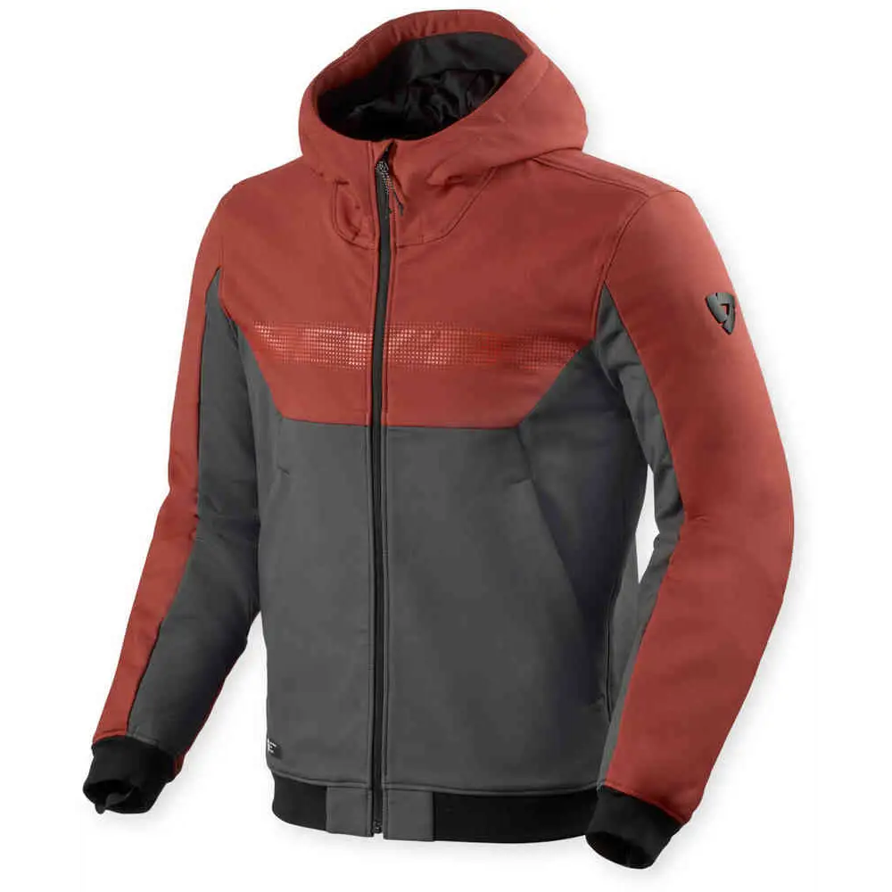 Chamarra REV'IT! Parabolica 2 Burgundy Red/Grey