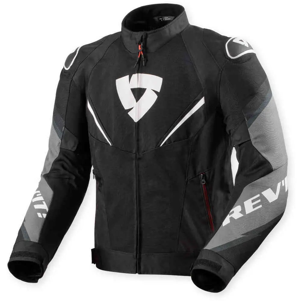 Chamarra REV'IT! Quantum 3 Air Black/White