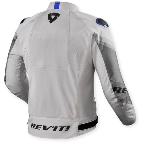 Chamarra REV'IT! Quantum 3 Air Silver/Blue