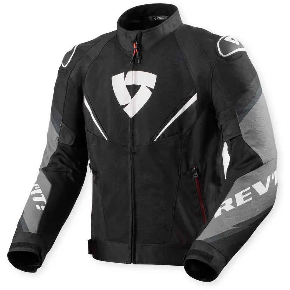 Chamarra REV'IT! Quantum 3 Air Black/White