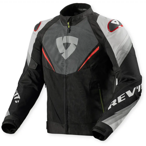 Chamarra REV'IT! Quantum 3 Air Grey/Red