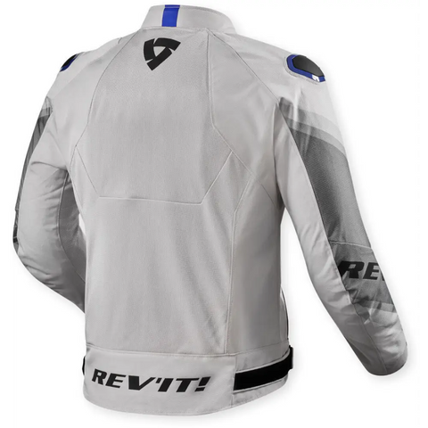 Chamarra REV'IT! Quantum 3 Air Silver/Blue