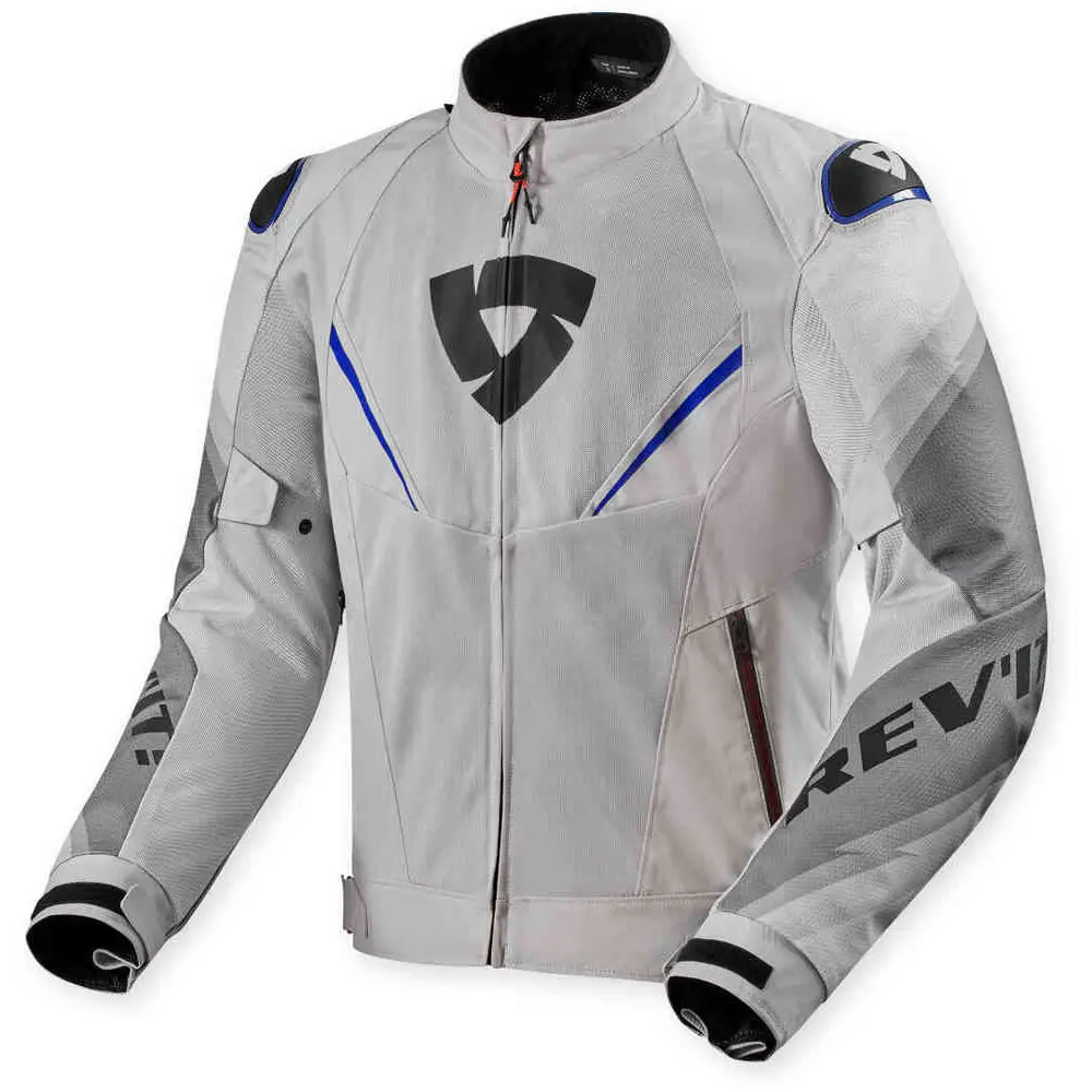 Chamarra REV'IT! Quantum 3 Air Silver/Blue