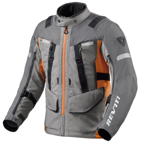 Chamarra REV'IT! Sand 4 H2O Grey/Orange