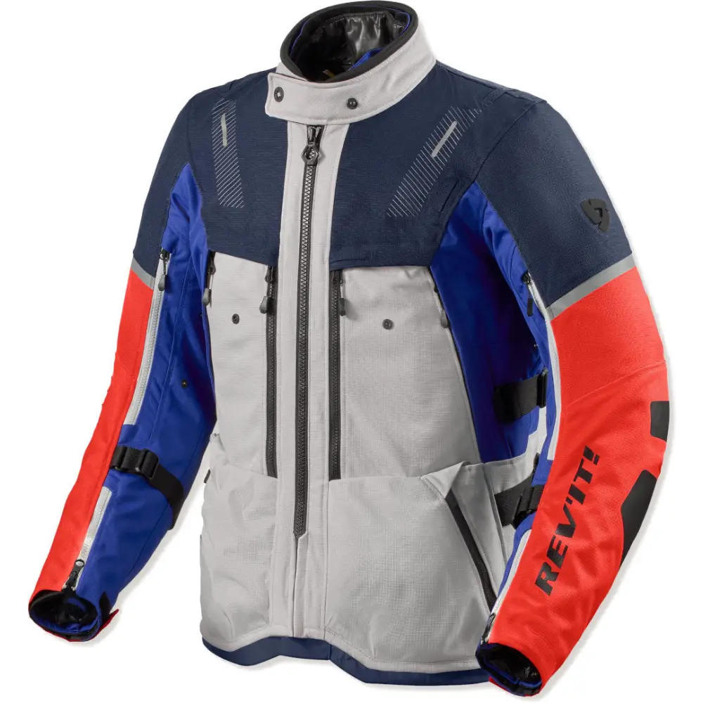 Chamarra REV'IT! Sand 5 H2O Silver/Blue
