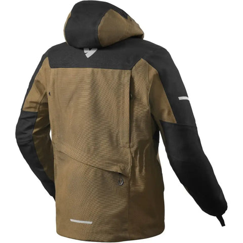 Chamarra REV'IT! Tectonic H2O Black/Brown