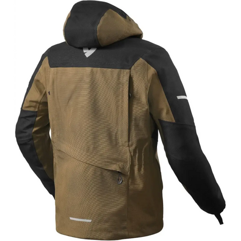 Chamarra REV'IT! Tectonic H2O Black/Brown