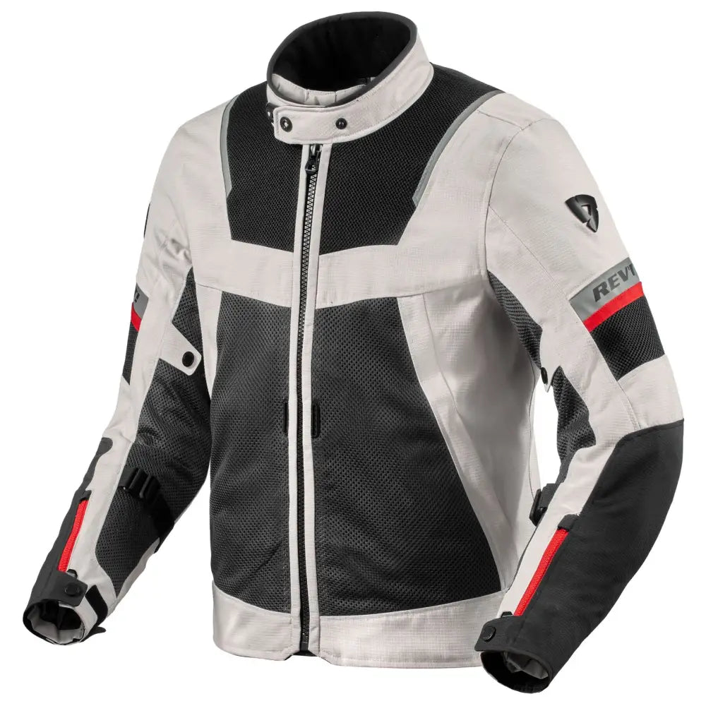 Chamarra REV’IT! Tornado 4 H2O Silver/Black