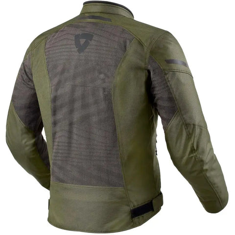 Chamarra REV'IT! Torque 2 H2O Black/Green
