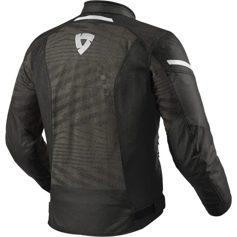 Chamarra REV'IT! Torque 2 H2O Black/White