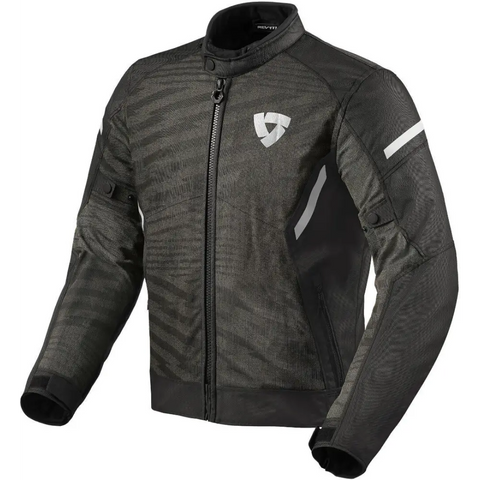Chamarra REV'IT! Torque 2 H2O Black/White